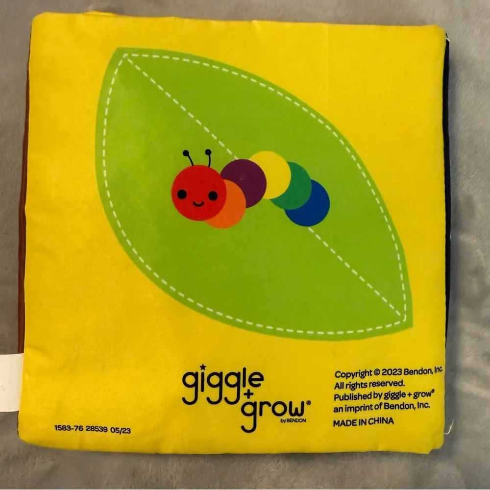 Giggle & Grow By Bendon Colors‎ Crinkle Book